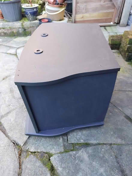 Photo of free Sturdy black TV stand (Five Ashes, TN20) #4