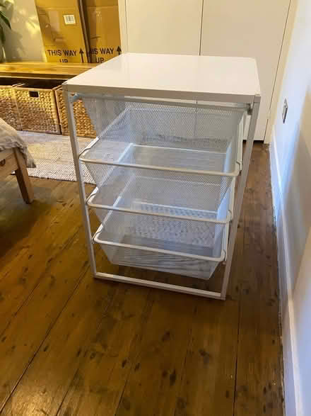 Photo of free Ikea Jonaxel storage drawers (Earlsfield SW18) #1