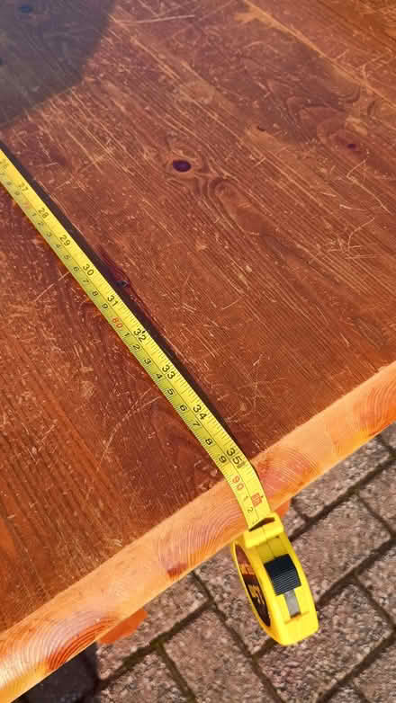 Photo of free Pine Gatefold Table (Vicars Cross CH3) #3