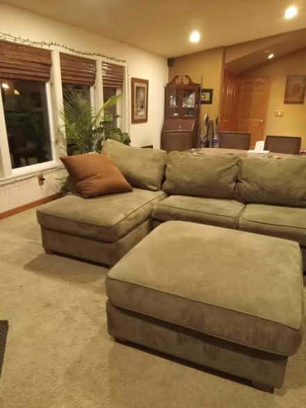 Photo of free Large 4 peice sectional (Kent) #2