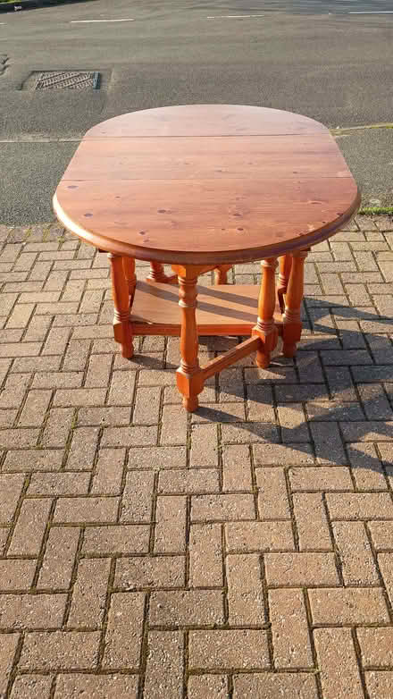 Photo of free Pine Gatefold Table (Vicars Cross CH3) #1