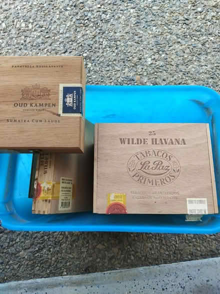 Photo of free Old cigar boxes (Little Mountain) #1