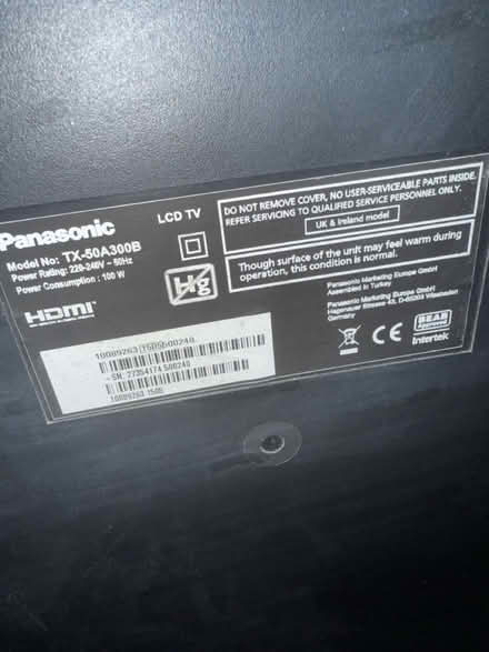 Photo of free 50” tv (Kingswood BS15) #2