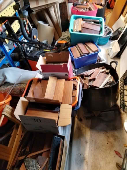 Photo of free Vintage parquet flooring blocks (Saltford) #2