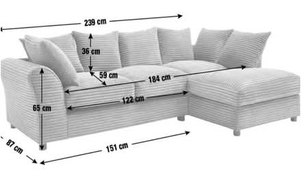 Photo of free Grey corner sofa (Chelmsford CM1) #2