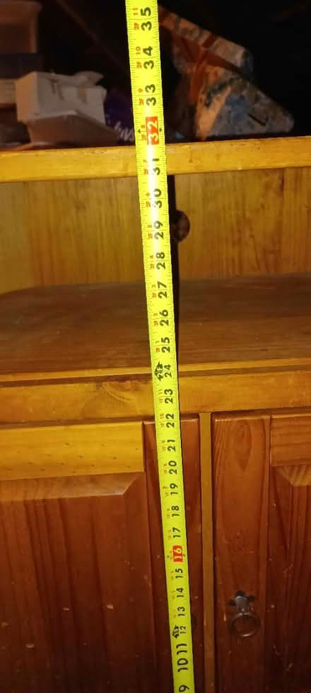 Photo of free Wooden corner cabinet (Woburn near the center) #4