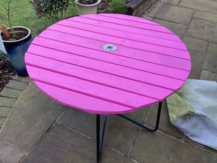 Photo of free Garden table (Waterlooville PO8) #1