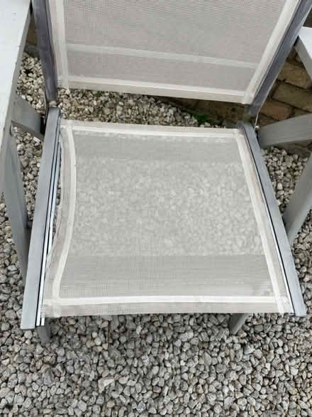 Photo of free 2 x wooden reclining garden chairs (Welling DA16) #3