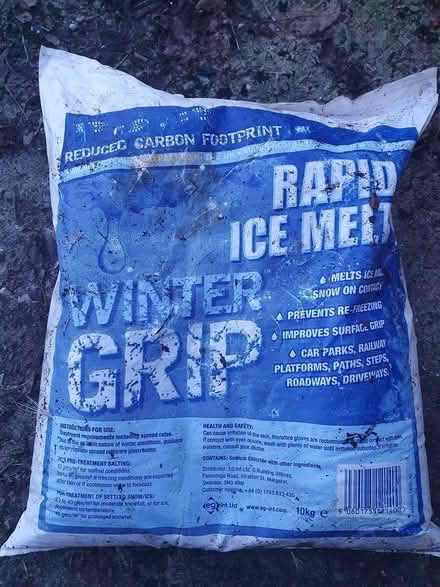 Photo of free Salt grit for ice (Fishponds) #1
