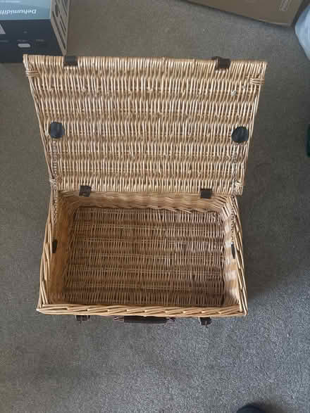 Photo of free Wicker basket (Abingdon) #2