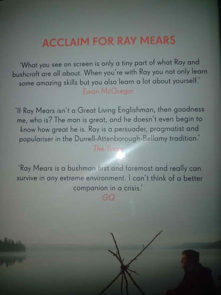Photo of free Ray Mears book (Corby NN18) #2