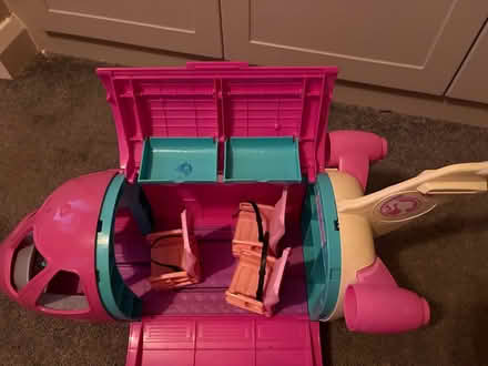 Photo of free Barbie airplane toy (CR8 kenley.) #1
