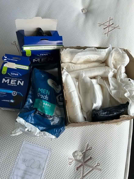 Photo of free Assorted mens incontinence pads (Windsor SL4) #1
