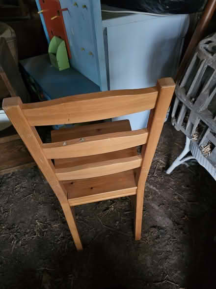 Photo of free Simple ikea wooden chair (Mortimers Cross HR6) #2
