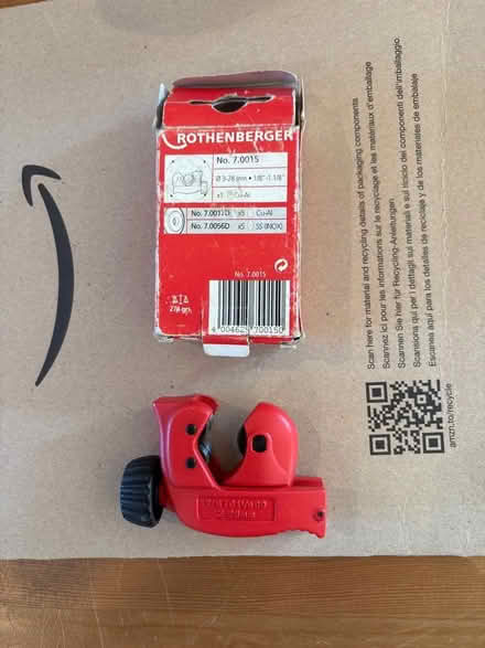 Photo of free copper tube cutter (Thames Ditton KT7) #2