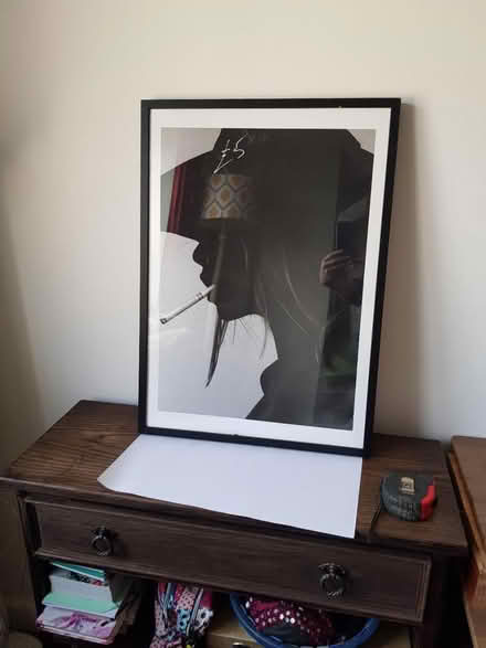 Photo of free Medium Black Wood Frame (BA1) #1