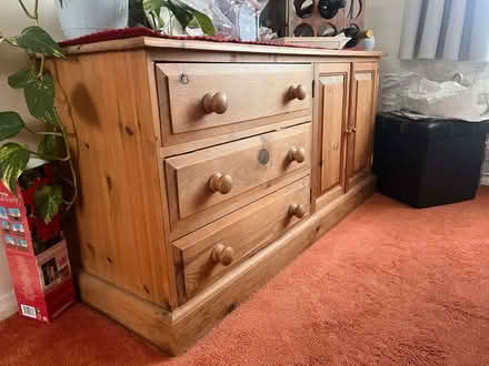Photo of free Wood sideboard (Loughton IG10) #1