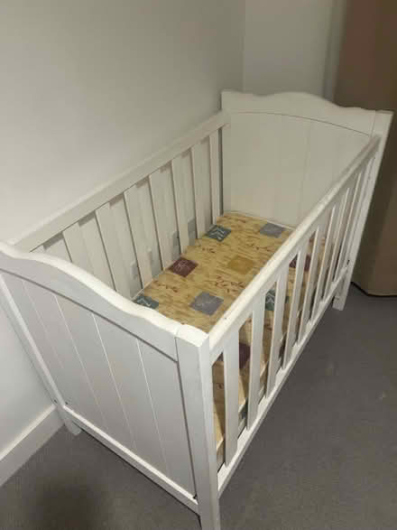 Photo of free Well used baby cot bed (N3) #3