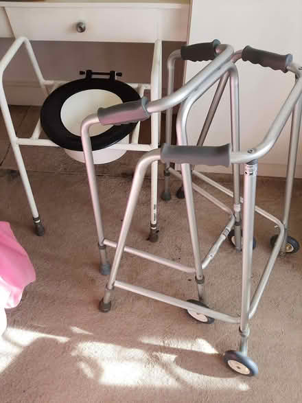 Photo of free Zimmer frames and portable commode (Green Street Green BR6 6BU) #1