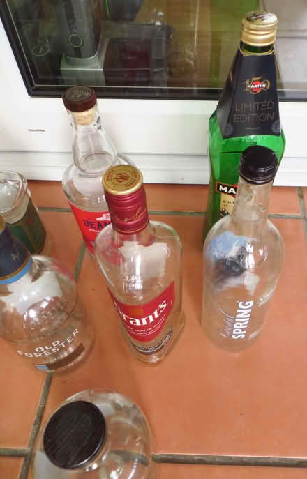 Photo of free 11 Empty Bottles - Gin, Whiskey Etc (North Baddesley SO52) #4