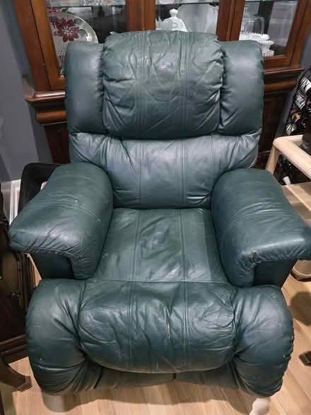 Photo of free Green Recliner Swivel Base (Between Cedar Sprngs-Kent City) #1