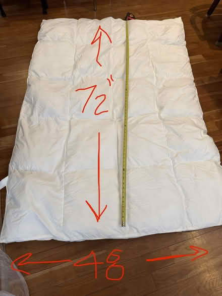 Photo of free Single bed topper, pillow covers (Chelsea area 22nd street) #1