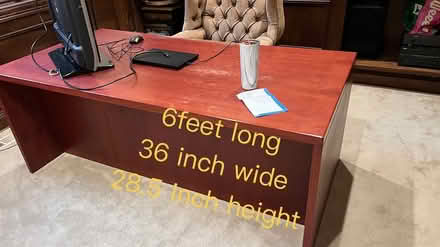 Photo of free Office table and chairs (Lake Forest Park) #1