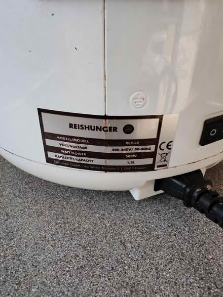 Photo of free Rice cooker (Greater Leys OX4) #2
