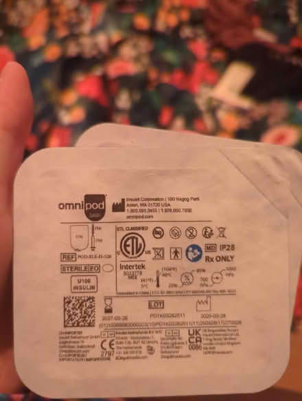 Photo of free 15 x omnipod dash insulin pumps (Oxford OX2) #1