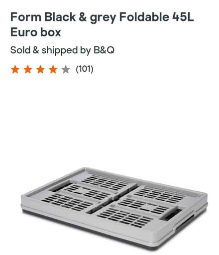 Photo of free Foldable shopping box B&Q (PR4) #2