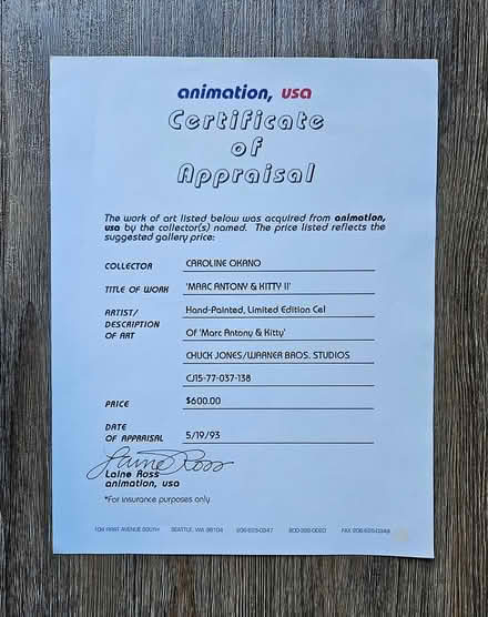 Photo of free Hand painted framed picture (S. Mary Ave, Sunnyvale) #2