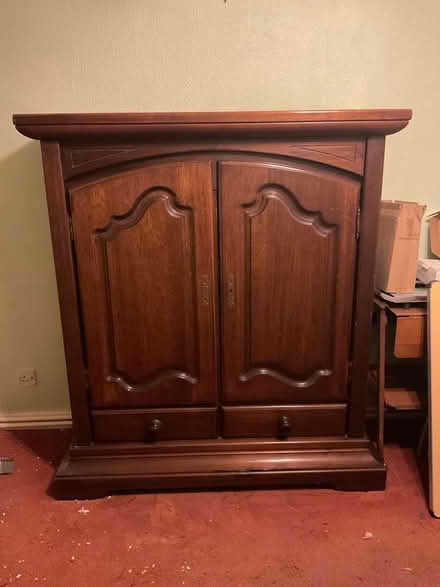 Photo of free Heavy Two door cupboard (Markfield LE67) #1