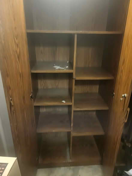 Photo of free Storage cabinet (Colbert Wa) #1