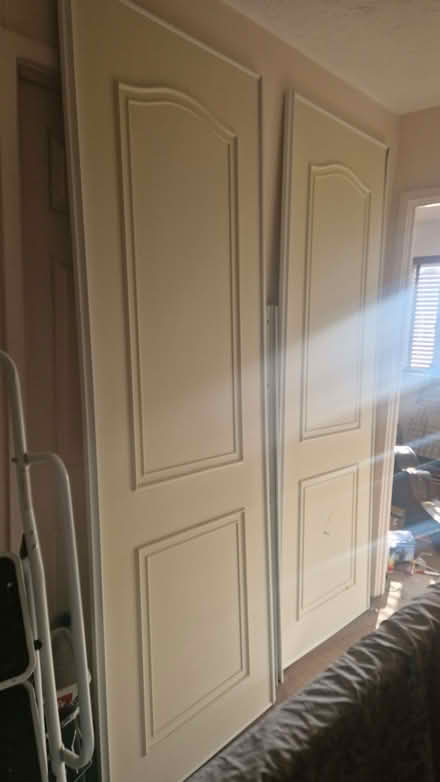 Photo of free Large sliding wardrobe doors and rails. (Stone Cross BN23) #2