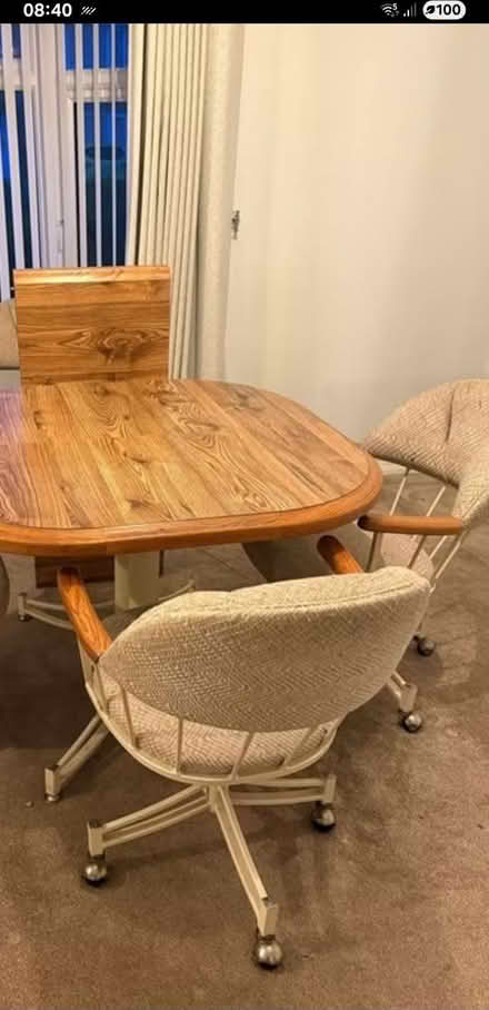 Photo of free Table & 4 chairs (Market Harborough LE16) #3