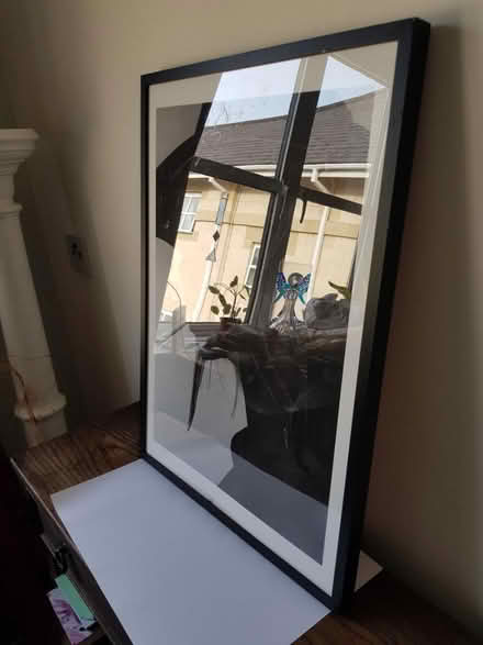 Photo of free Medium Black Wood Frame (BA1) #2