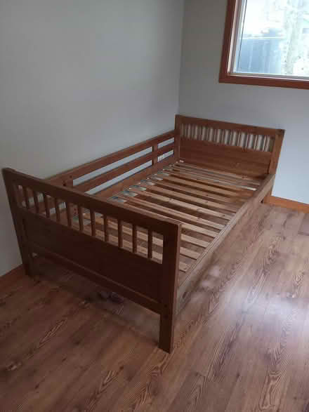 Photo of free Twin bed frame (Kent) #2