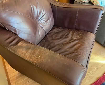 Photo of free Leather chair (Roseville) #3