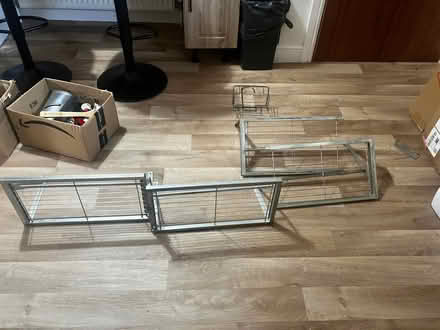Photo of free 2 Metal Kitchen Racks (High Bentham LA2) #1