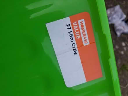 Photo of free Green plastic box (Gloucester) #2