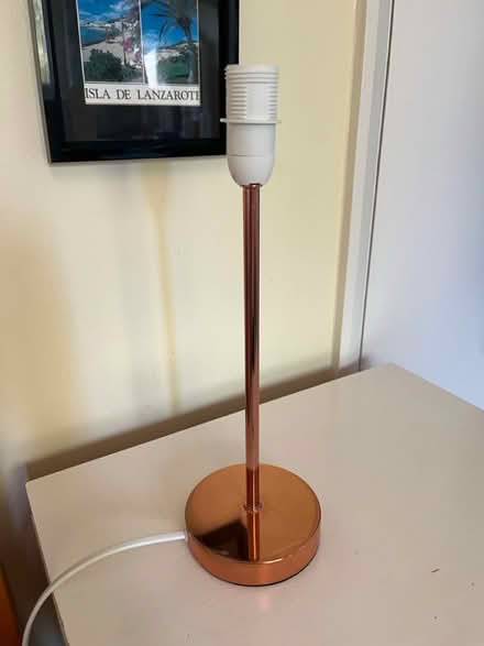 Photo of free Rose gold lamp base bulb E14 (Henley-on-Thames RG9) #1