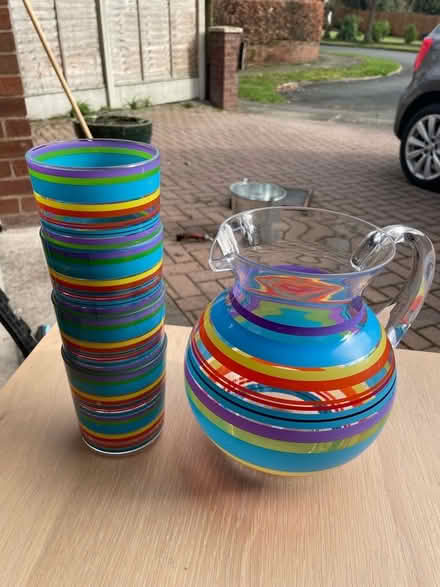 Photo of free Plastic jug and cups set (Fernhill BL9) #4