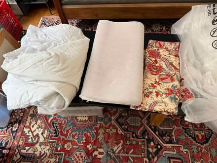 Photo of free Single bed topper, pillow covers (Chelsea area 22nd street) #2