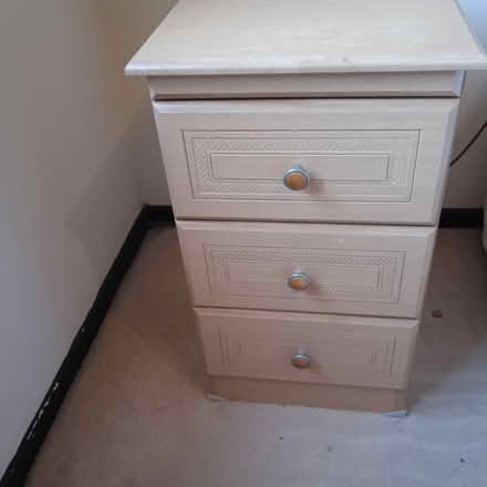 Photo of free Bedside drawers x 2 (Horley surrey) #1