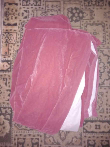 Photo of free Velour pink set of long curtains (Lewisham SE13) #1