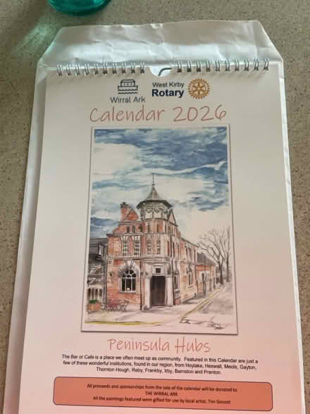 Photo of free 2026 calendar (Caldy) #1