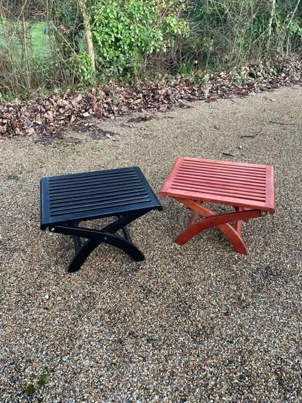 Photo of free Two small tables/stools (Southsea PO5) #1
