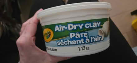 Photo of free Full tub of Crayola air dry clay (Roncesvalles) #1