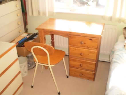 Photo of free Nice Wooden Desk And Chair (Waltham Chase SO32) #3
