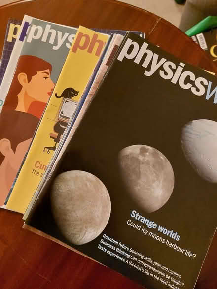 Photo of free Physics World magazines (Wymondham NR18) #1